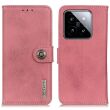 Чехол-книжка KHAZNEH Wallet Cover для Xiaomi 14 Pro - Pink (342103P)