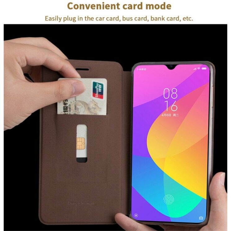Чехол-книжка MOFI Vintage Series для Xiaomi Mi A3 / Mi CC9e - Grey: фото 5 из 8
