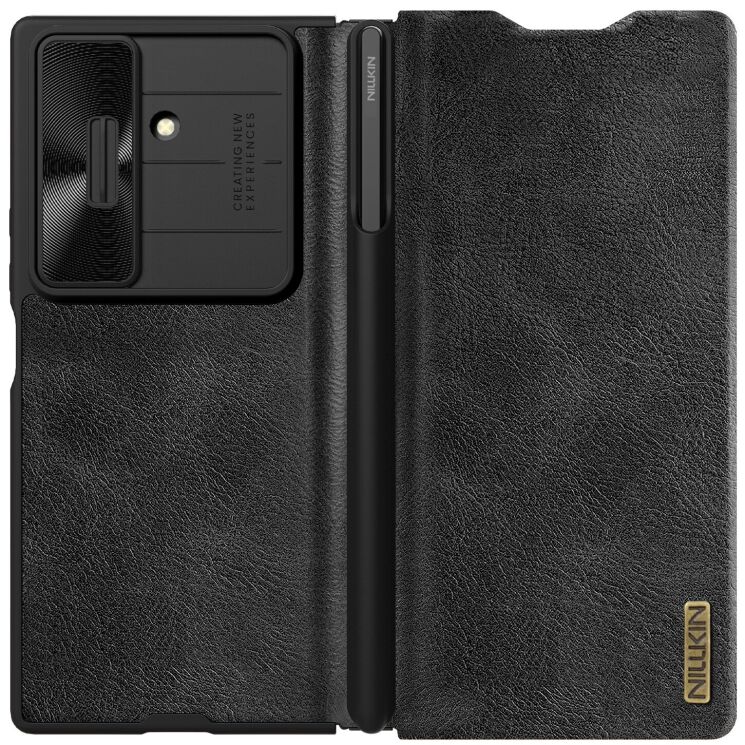 Чохол-книжка NILLKIN Qin Pro Series (FF) для Samsung Galaxy Fold 7 - Black: фото 2 з 21