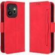 Чохол-книжка з кишеньками Deexe Wallet Stand для OnePlus 15T - Red (410403R)