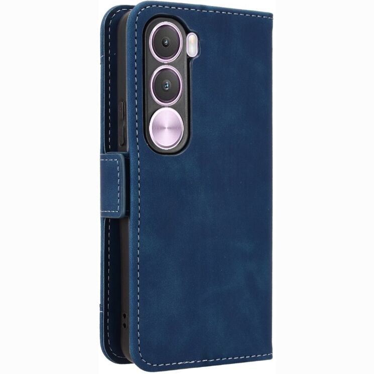 Чохол-книжка з кишеньками Deexe Wallet Stand для Realme C100i - Blue: фото 7 з 15