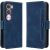 Чохол-книжка з кишеньками Deexe Wallet Stand для Realme C100i - Blue: фото 1 з 15