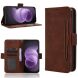 Чехол-книжка с карманами Deexe Wallet Stand для Xiaomi Redmi Note 17 Pro - Brown (429505Z). Фото 8 из 17