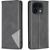 Чехол-книжка с карманами UniCase Geometric Pattern для OPPO Reno 16 / 16 Pro - Black: фото 1 из 10