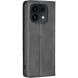 Чехол-книжка с карманами UniCase Geometric Pattern для OPPO Reno 16 / 16 Pro - Black (413212B). Фото 3 из 10