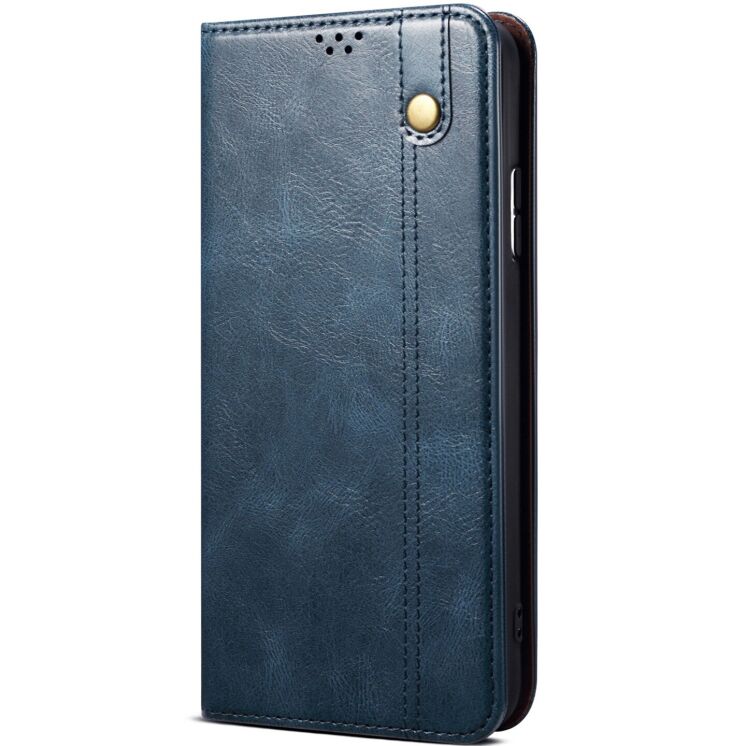 Чехол-книжка с карманами UniCase Leather Wallet для Samsung Galaxy S26 (S942) - Blue: фото 5 из 8