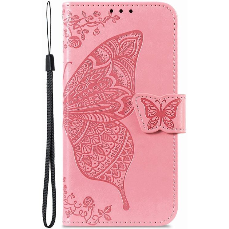 Чохол-книжка з малюнком UniCase Butterfly Pattern для iPhone 18 Pro / 17 Pro - Pink: фото 5 з 9