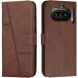 Чохол-книжка з застібкою UniCase Jet Cover для Nothing Phone (4a) - Brown (411317Z). Фото 1 з 10