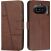 Чохол-книжка з застібкою UniCase Jet Cover для Nothing Phone (4a) - Brown: фото 1 з 10