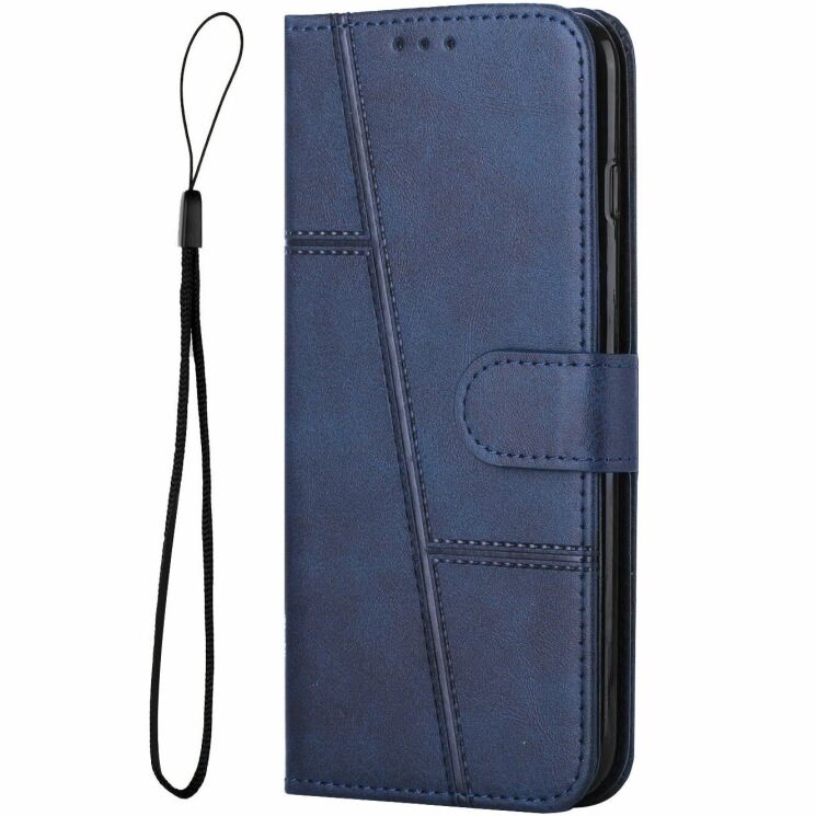 Чохол-книжка з застібкою UniCase Jet Cover для Xiaomi 17 - Blue: фото 4 з 10