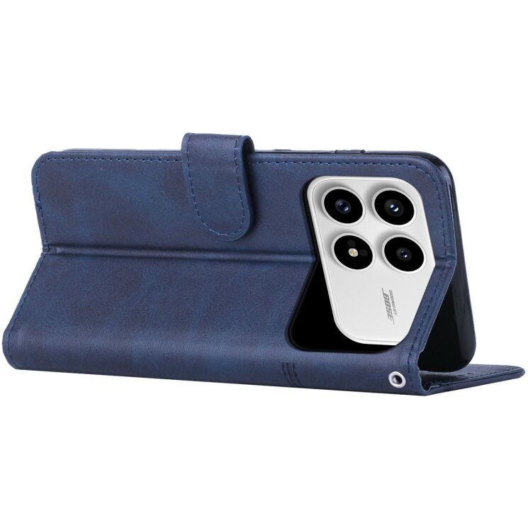 Чохол-книжка з застібкою UniCase Jet Cover для Xiaomi Poco F8 Pro - Blue: фото 3 з 10