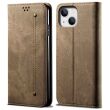 Чехол-книжка UniCase Jeans Wallet для Apple iPhone 14 - Khaki (304547K)