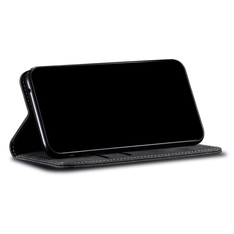 Чехол-книжка UniCase Jeans Wallet для OnePlus Nord N200 - Black: фото 5 из 13