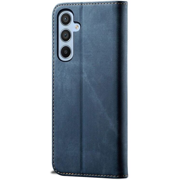 Чехол-книжка UniCase Jeans Wallet для Samsung Galaxy S24 FE (S721) - Blue: фото 6 из 6