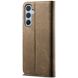 Чехол-книжка UniCase Jeans Wallet для Samsung Galaxy S25 Plus (S936) - Khaki (371901K). Фото 6 из 6