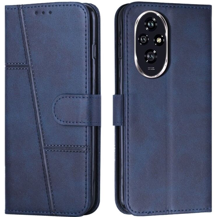 Чохол-книжка UniCase Jet Cover для Honor 200 - Blue: фото 1 з 10