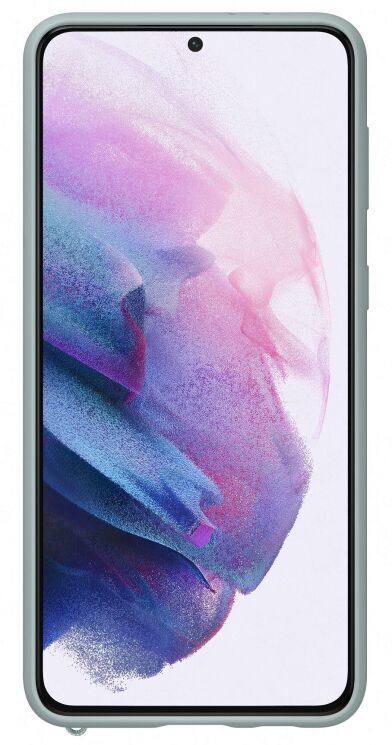 Чохол-накладка Kvadrat Cover для Samsung Galaxy S21 Plus (G996) EF-XG996FJEGRU - Mint Gray: фото 2 з 3