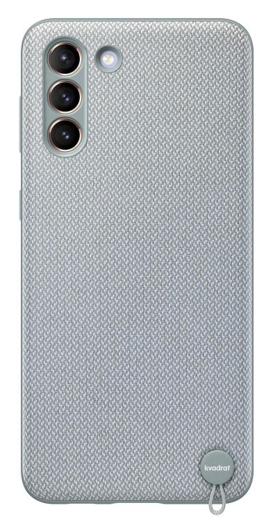 Чохол-накладка Kvadrat Cover для Samsung Galaxy S21 Plus (G996) EF-XG996FJEGRU - Mint Gray: фото 1 з 3