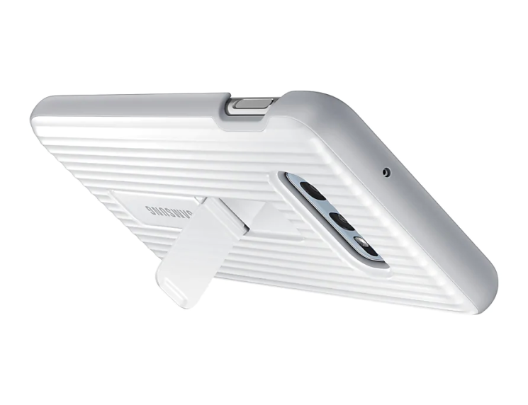 Чехол Protective Standing Cover для Samsung Galaxy S10e (G970) EF-RG970CWEGRU - White: фото 5 из 7