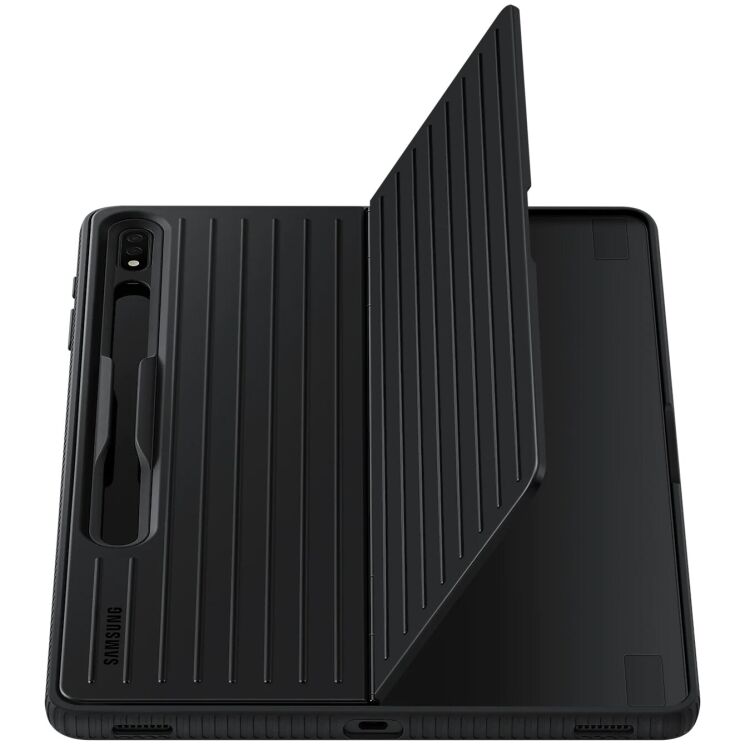 Чехол Protective Standing Cover (FT) для Samsung Galaxy Tab S8 Plus (T800/T806) EF-RX800CBEGRU - Black: фото 2 из 9