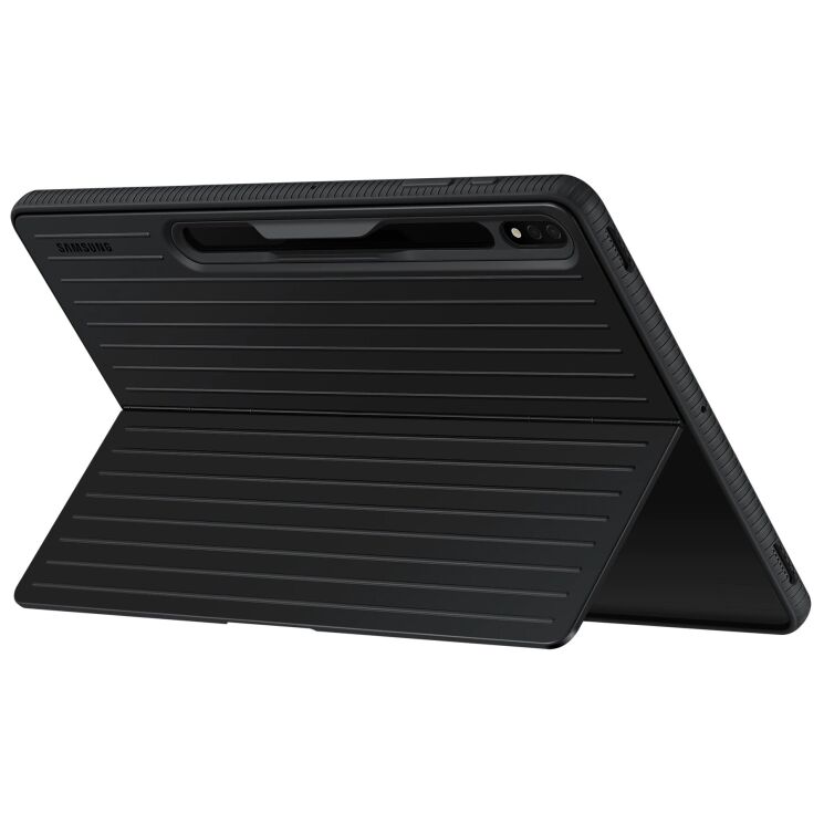 Чехол Protective Standing Cover (FT) для Samsung Galaxy Tab S8 Plus (T800/T806) EF-RX800CBEGRU - Black: фото 4 из 9