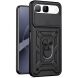 Чохол із захистом камери Deexe Armor Shield для Infinix Hot 60i - Black (386826B). Фото 1 з 9