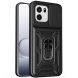 Чехол с защитой камеры Deexe Armor Shield для OnePlus Nord CE6 - Black (391605B). Фото 1 из 9