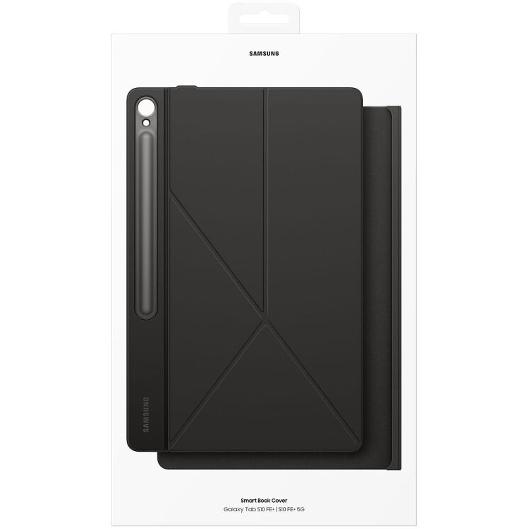 Чехол Smart Book Cover для Samsung Galaxy Tab S10 FE Plus (X620/626) EF-BX620PBEGWW - Black: фото 12 из 12