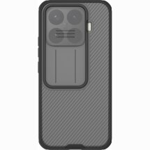 Чехол со шторкой для камеры NILLKIN CamShield Pro для Xiaomi 17T - Transparent Black: фото 1 из 14