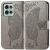 Чехол UniCase Butterfly Pattern для Motorola Moto G75 - Grey: фото 1 из 10