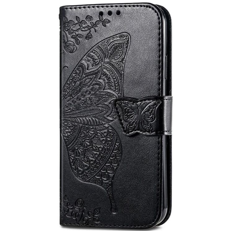 Чехол UniCase Butterfly Pattern для Motorola Moto G85 - Black: фото 6 из 6