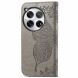 Чехол UniCase Butterfly Pattern для OnePlus 12 - Grey (344251H). Фото 5 из 8