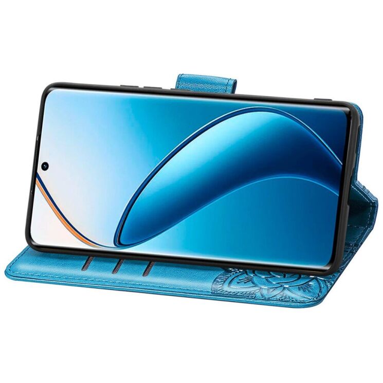 Чохол UniCase Butterfly Pattern для Realme 12 Pro / 12 Pro+ - Blue: фото 3 з 8