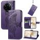 Чехол UniCase Butterfly Pattern для Realme 14 Pro Plus - Dark Purple (379337DV). Фото 1 из 9