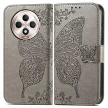 Чехол UniCase Butterfly Pattern для TECNO Spark 30C - Grey: фото 1 из 10