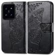 Чехол UniCase Butterfly Pattern для Xiaomi 14T - Black (365703B)