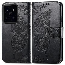 Чехол UniCase Butterfly Pattern для Xiaomi 14T - Black: фото 1 из 5