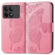 Чехол UniCase Butterfly Pattern для Xiaomi Poco X6 Pro - Pink (345838P)