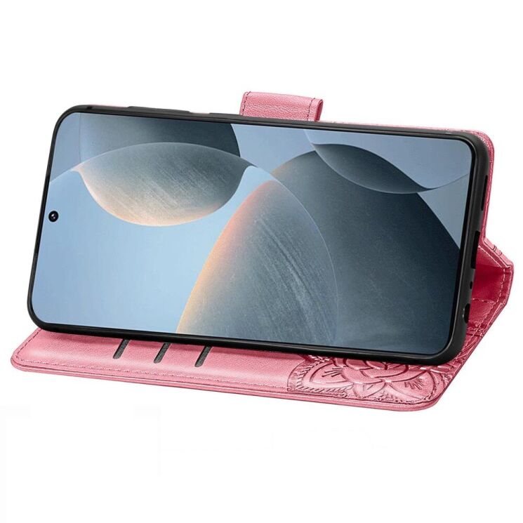Чехол UniCase Butterfly Pattern для Xiaomi Poco X6 Pro - Pink: фото 3 из 5