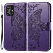 Чехол UniCase Butterfly Pattern для ZTE Blade A73 - Dark Purple (342817DV)