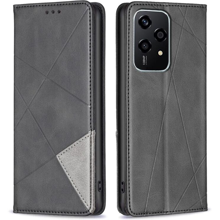 Чехол UniCase Geometric Pattern для Honor 200 Lite - Black: фото 1 из 6