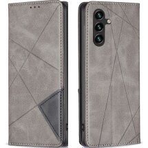 Чехол UniCase Geometric Pattern для Samsung Galaxy A26 (A266) - Grey: фото 1 из 8