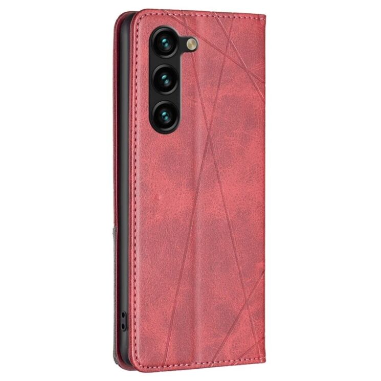 Чехол UniCase Geometric Pattern для Samsung Galaxy S23 Plus - Red: фото 5 из 8