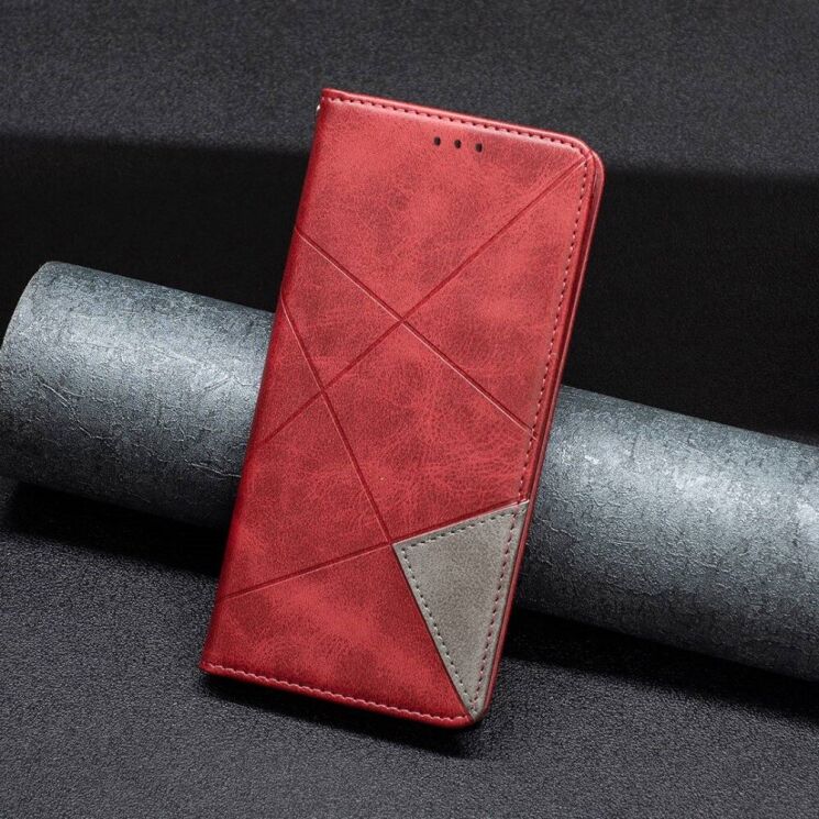 Чехол UniCase Geometric Pattern для Samsung Galaxy S23 Plus - Red: фото 2 из 8