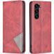 Чехол UniCase Geometric Pattern для Samsung Galaxy S23 Plus - Red (317807R). Фото 1 из 8
