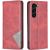 Чохол UniCase Geometric Pattern для Samsung Galaxy S23 Plus - Red: фото 1 з 8