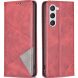 Чехол UniCase Geometric Pattern для Samsung Galaxy S24 (S921) / Galaxy S25 (S931) - Red (343505R). Фото 1 из 8