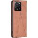 Чехол UniCase Geometric Pattern для Xiaomi 13T / 13T Pro - Brown (338433Z). Фото 4 из 7