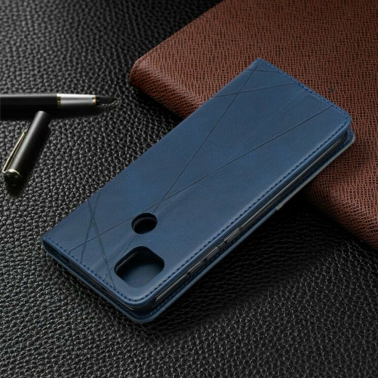 Чехол UniCase Geometric Pattern для Xiaomi Redmi 9C - Blue: фото 3 из 10
