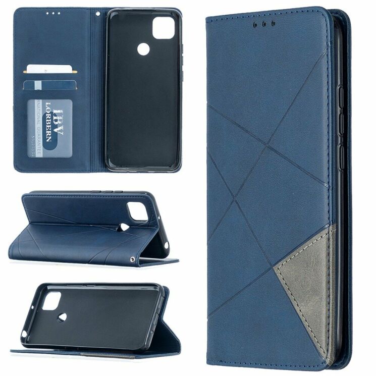 Чехол UniCase Geometric Pattern для Xiaomi Redmi 9C - Blue: фото 1 из 10